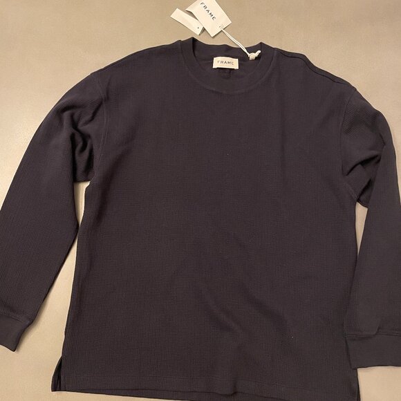 Frame Men's Waffle Long Sleeve Tee - Picture 4 of 7